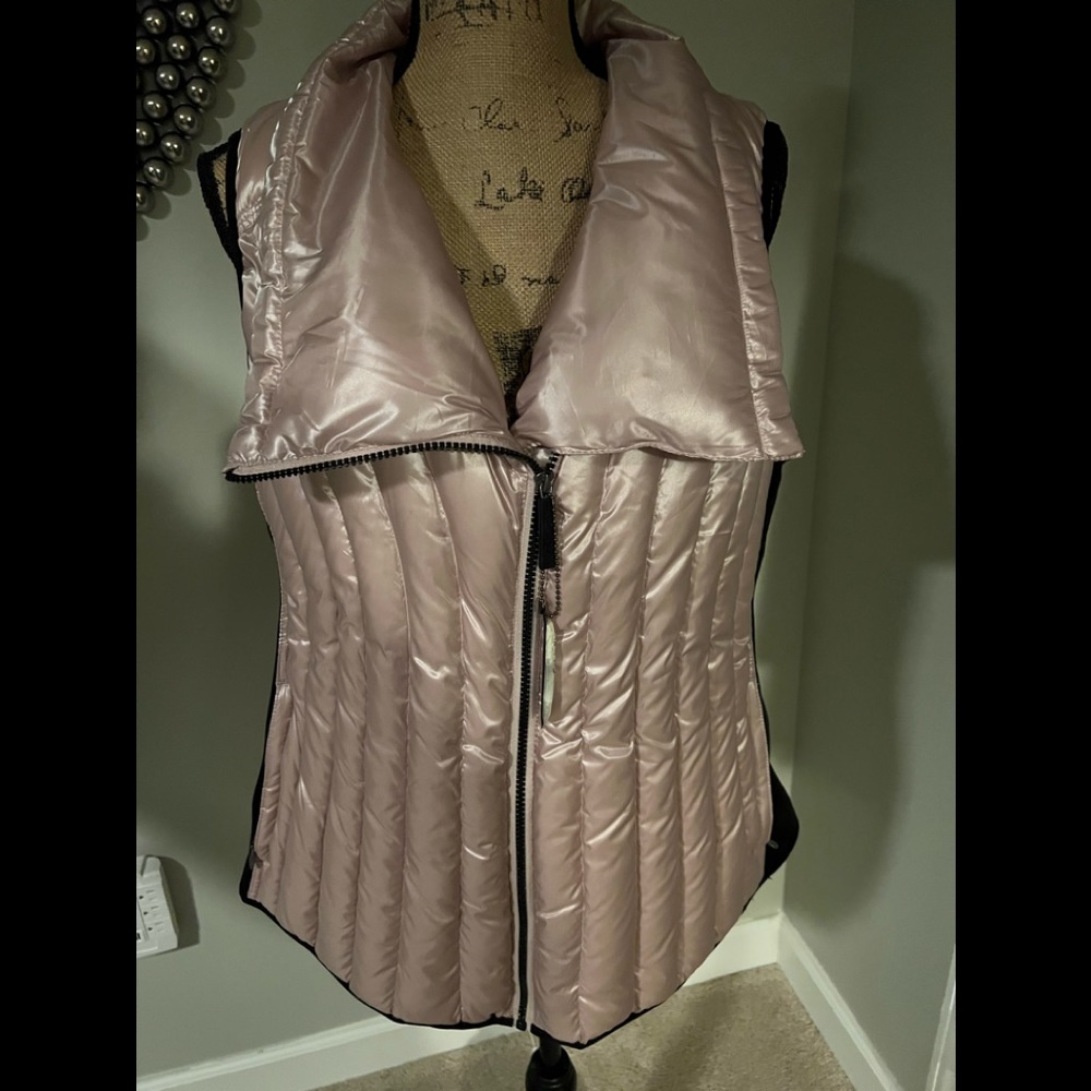 Calvin Klein Performance Puffer Funnel-neck Vest - Size 1X